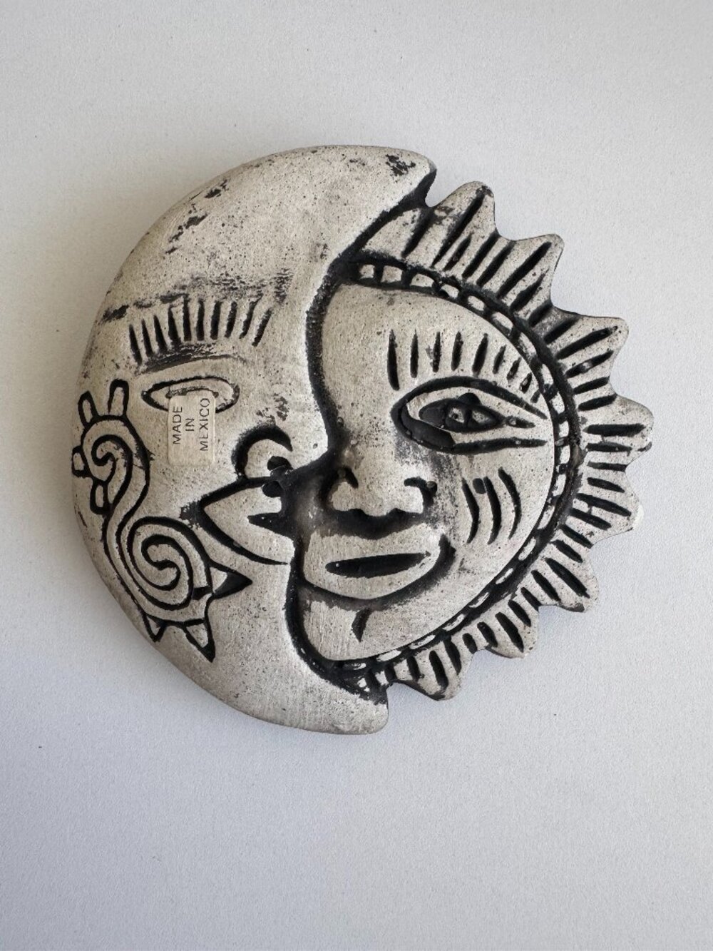 Mexican Sun & Moon Wall Decor Celestial Face Made in Mexico